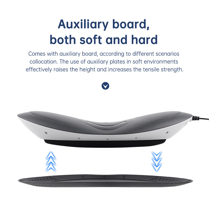 Inflatable Waist Massager & Lumbar Traction Device with Heat Therapy
