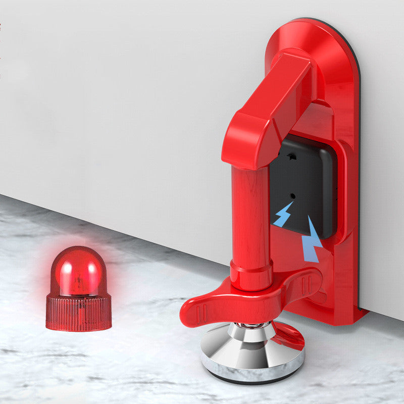 Portable Door Lock & Alarm – Travel Security Door Stopper for Home & Hotel Safety