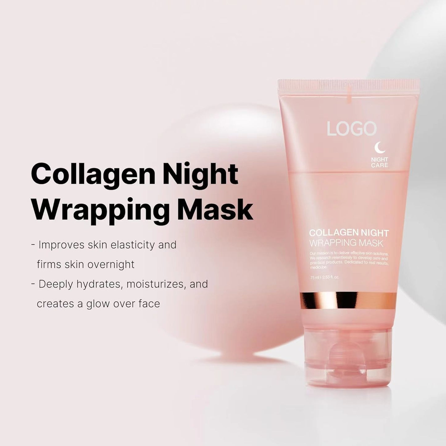 Collagen Peel-Off Mask – Deep Cleansing & Rejuvenating Sleeping Treatment