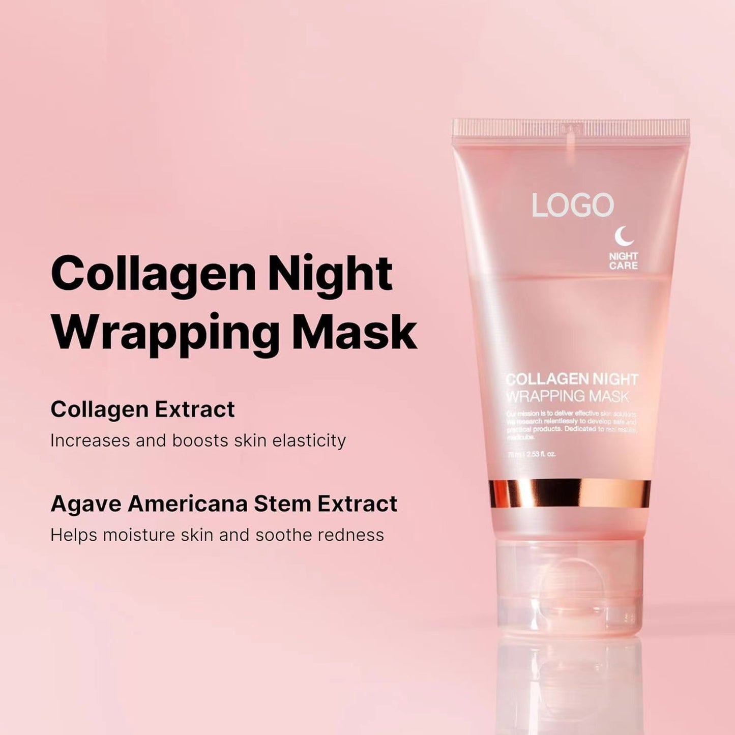 Collagen Peel-Off Mask – Deep Cleansing & Rejuvenating Sleeping Treatment