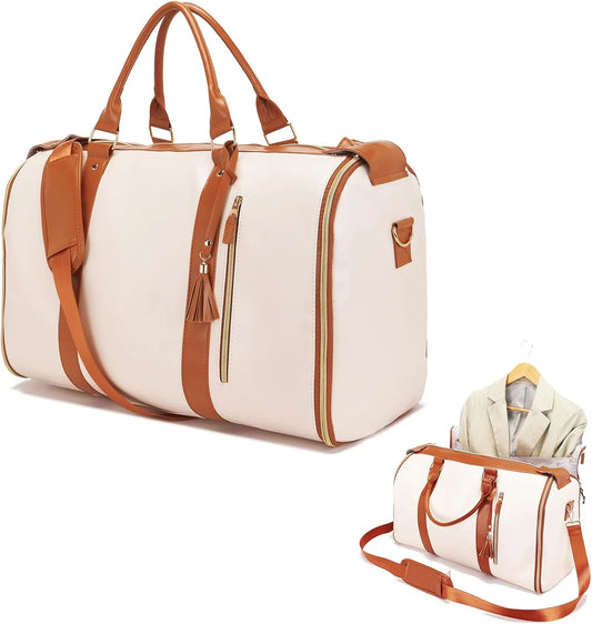 2025 PU Folding Travel Bag – Large-Capacity Organizer