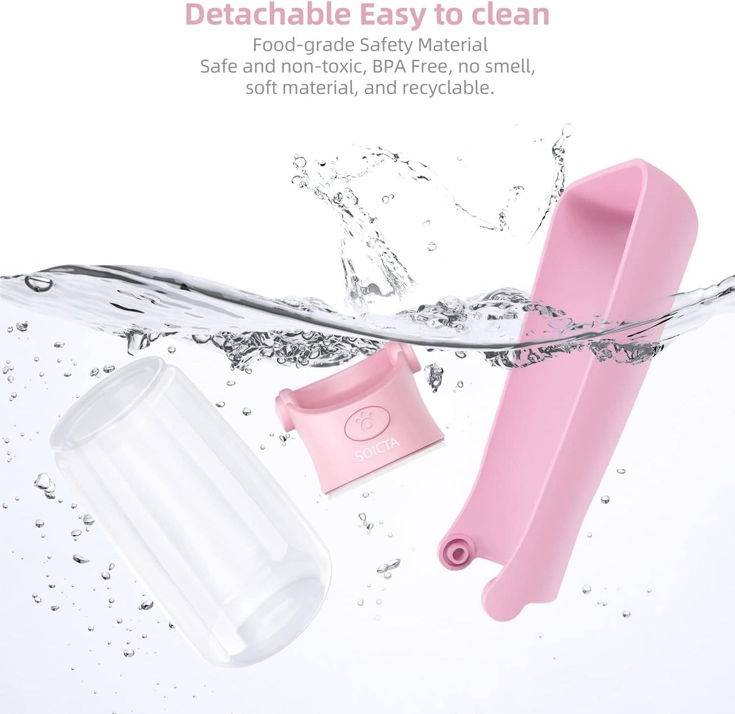 Portable Dog Water Bottle – Leak-Proof Pet Water Dispenser for Small to Large Dogs