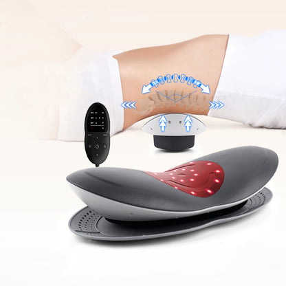 Inflatable Waist Massager & Lumbar Traction Device with Heat Therapy
