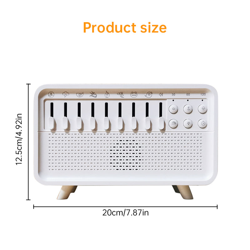 8-in-1 Adjustable White Noise Aroma Diffuser & Humidifier
