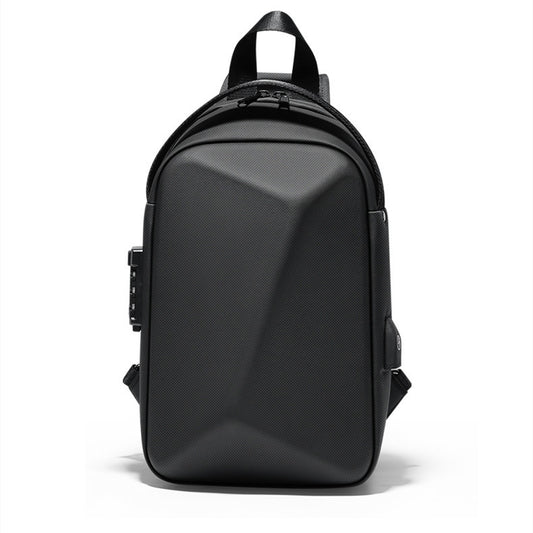 Men’s Waterproof Crossbody Bag – Fits 10.2″ iPad, Anti-Theft, USB Charging