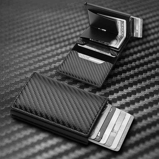 Slim Minimalist wallet RFID credit card Holder for Men & women
