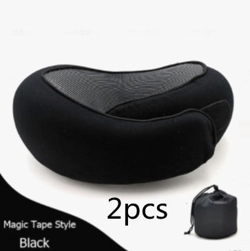 Travel Neck Pillow – U-Shaped Memory Foam Cushion for Airplane, Car & Home Naps