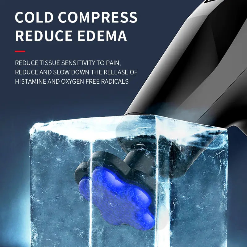 Icy Cold Compress Massage Gun Electric Massager