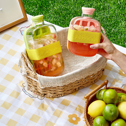 No-Spill Ice Tray Cup with Lid