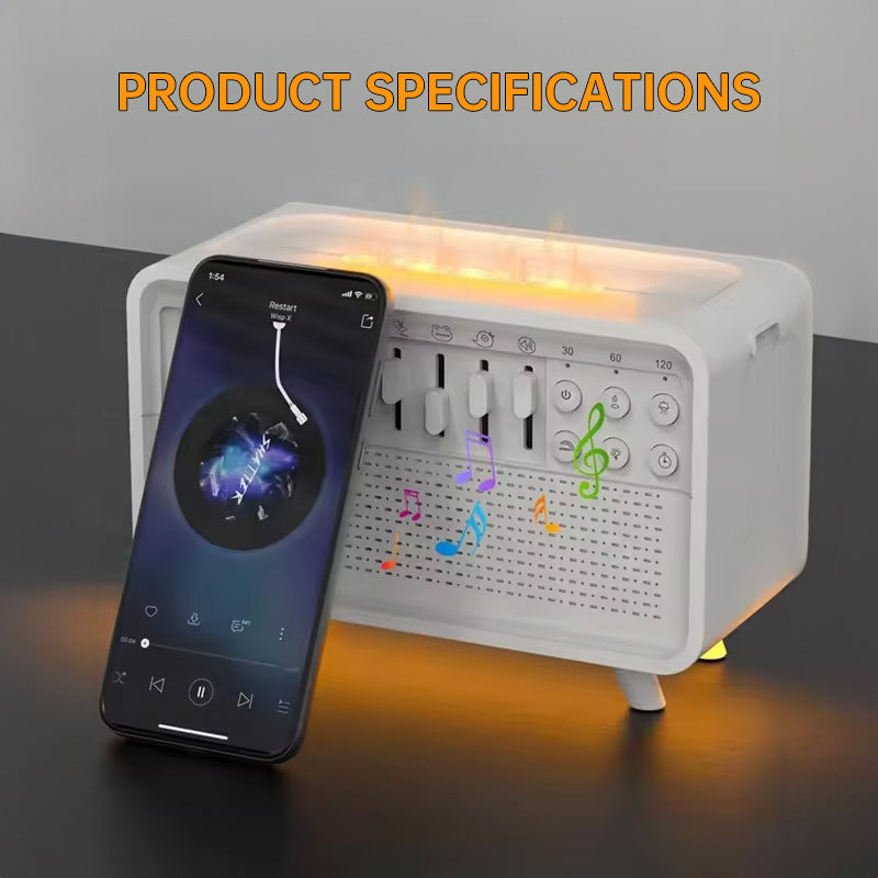 8-in-1 Adjustable White Noise Aroma Diffuser & Humidifier