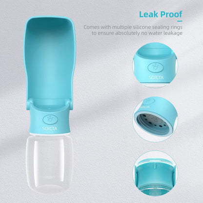 Portable Dog Water Bottle – Leak-Proof Pet Water Dispenser for Small to Large Dogs